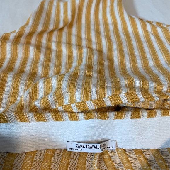 Zara Trafluc Two Piece Halter & cropped pants Set - Picture 3 of 7